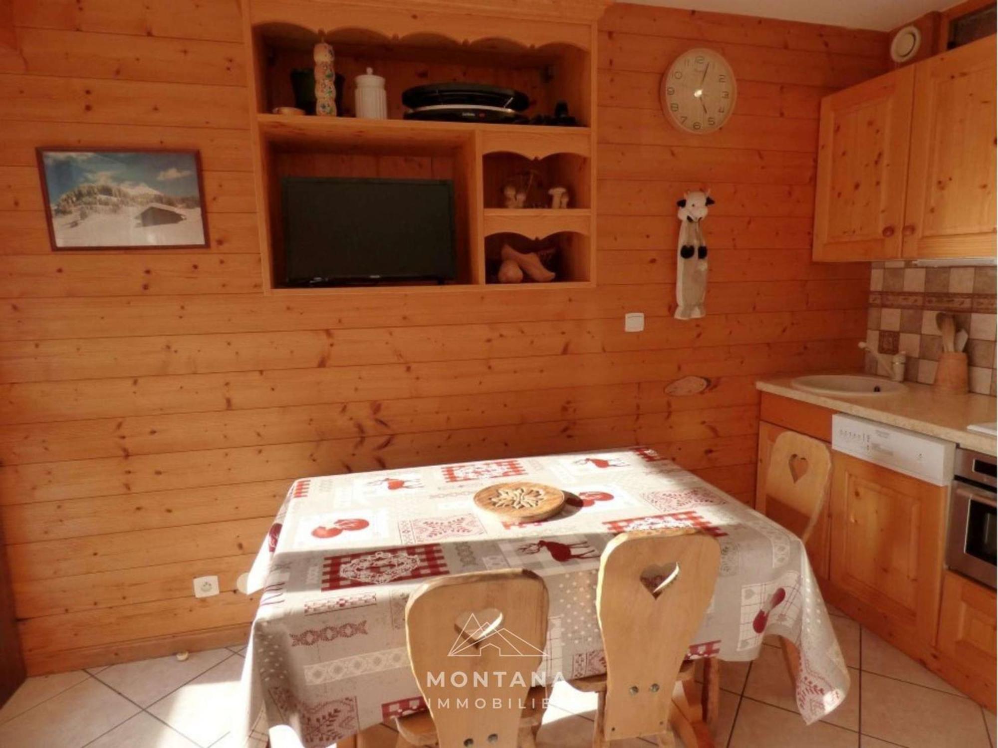Studio Renove Avec Cabine - 26M² - 5 Pers - Balcon Expose Sud - Pres Skibus Et Remontees Mecaniques - Fr-1-458-125 Le Grand-Bornand Exterior photo